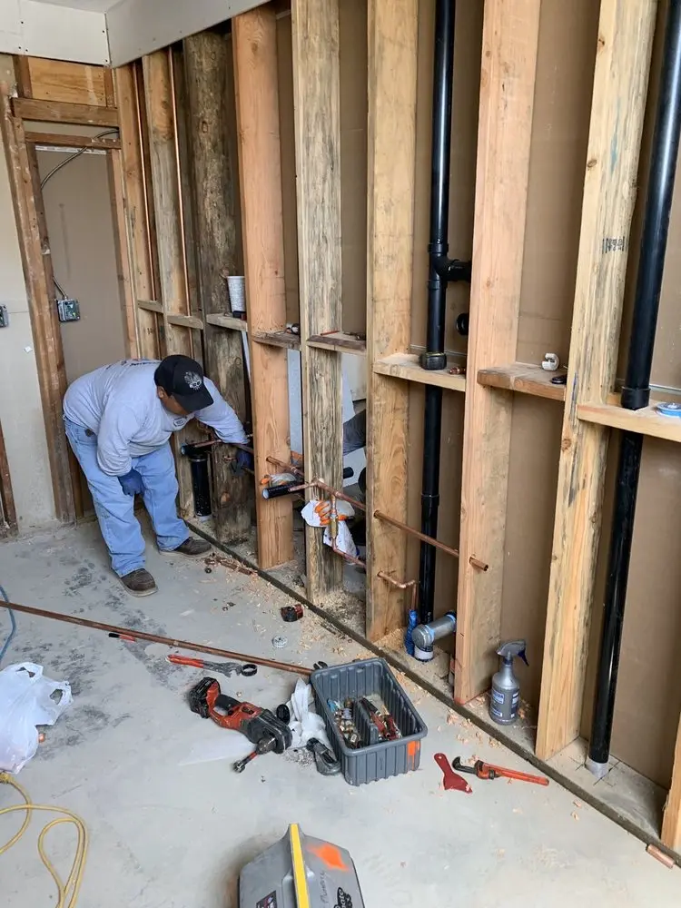 Commercial rough-in plumbing for Commercial Plumbing in Southington